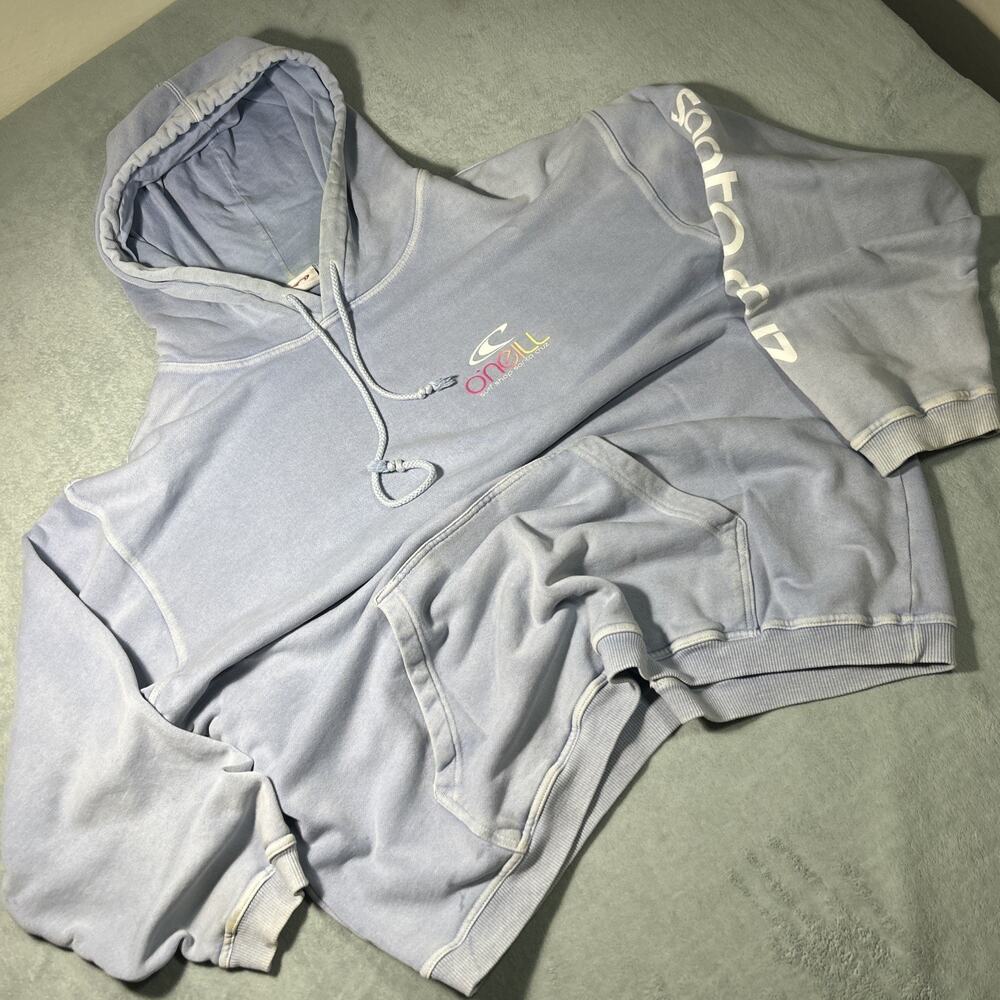 Y2k 2000s Oneill Surf Hoodie Mens Large Santa Cruz Loose Grunge Vintage Logo VTG